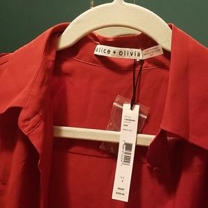 Alice + Olivia Silk Blouse Sleeveless